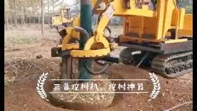 国产版挖树机视频