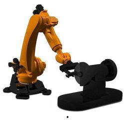 手工打磨国产机器人视频